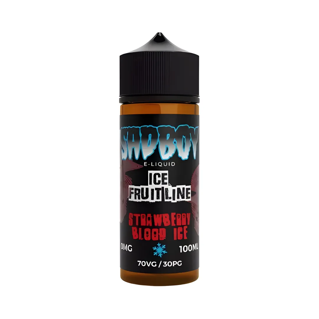 Strawberry Blood Ice 100ML Shortfill E-Liquid by Sadboy