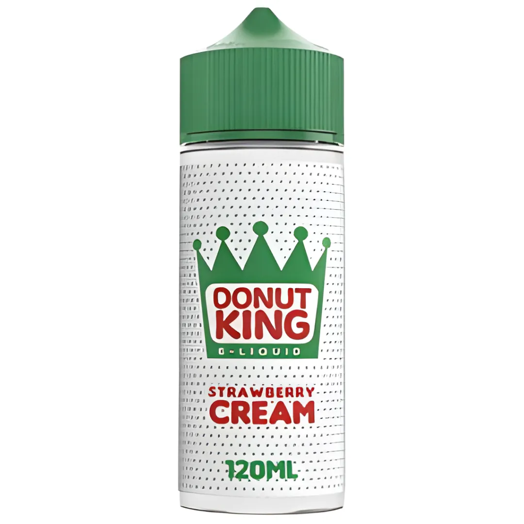 Strawberry Cream 100ML Shortfill E-Liquid by Donut King