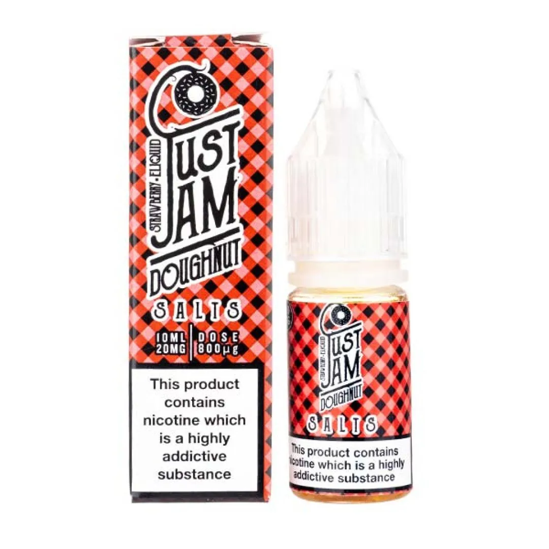 Strawberry Doughnut Nic Salt E-Liquid by Just Jam