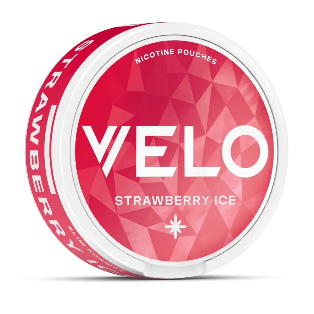 Strawberry Ice Nicotine Pouches by VELO