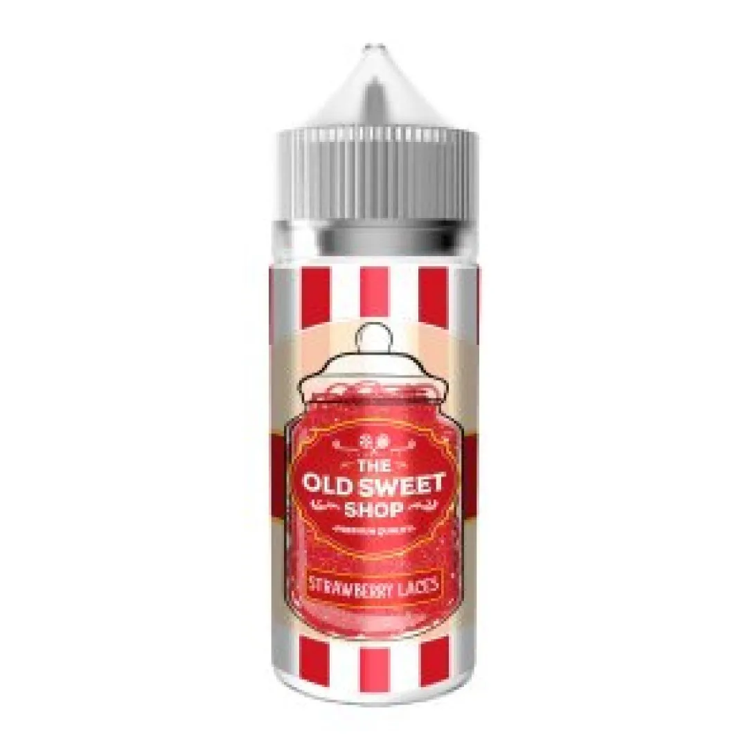 Strawberry Laces 100ml Shortfill E-Liquid by The Old Sweet Shop