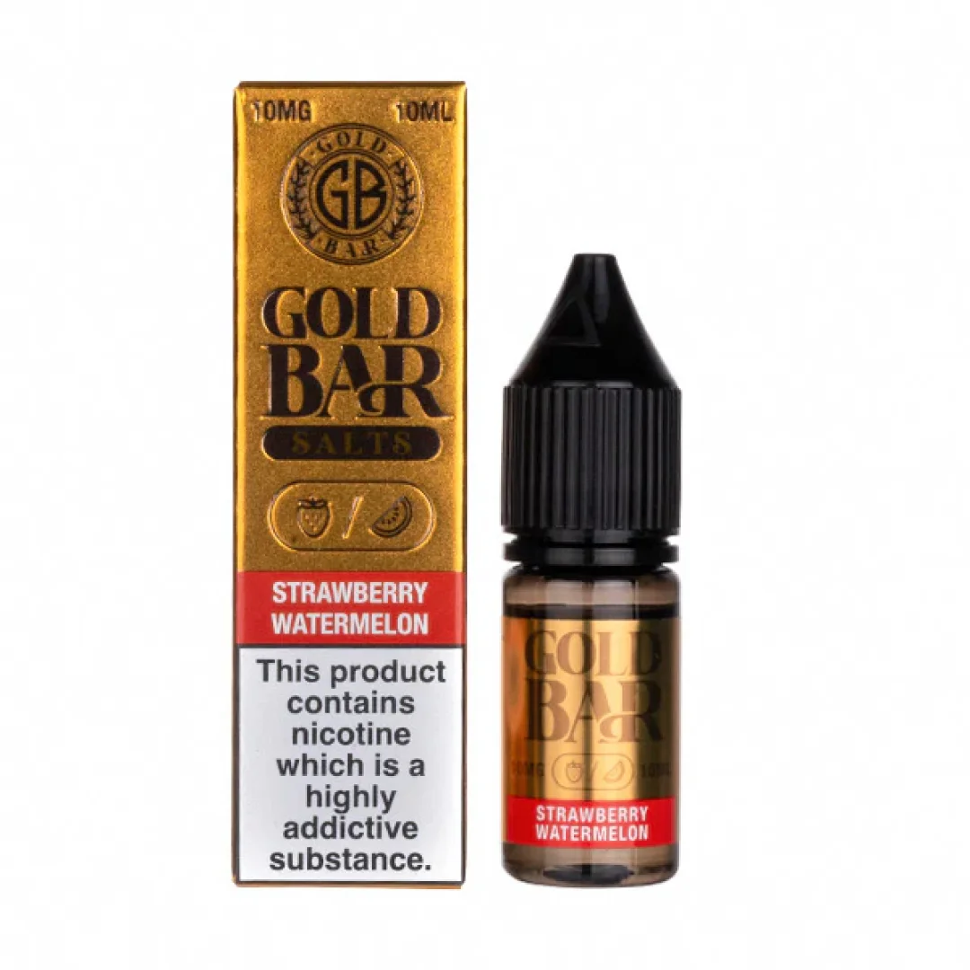 Strawberry Watermelon Nic Salt E-Liquid by Gold Bar