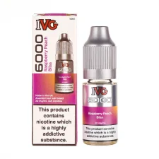 Raspberry Peach Bliss Nic Salt E-Liquid by IVG 6000