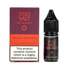 Mixed Berries Nic Salt E-Liquid by Pod Salt Core