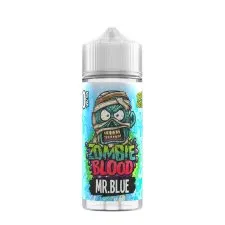 Mr Blue 100ml Shortfill E-Liquid by Zombie Blood