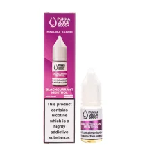 Blackcurrant Menthol Nic Salt E-Liquid by Pukka Juice 5000