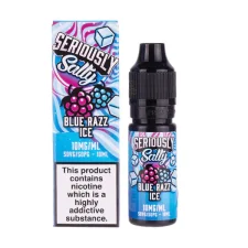 Blue Razz Ice Nic Salt E-Liquid by Seriously Salty