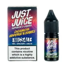 Cherimoya, Grapefruit & Berries Nic Salt E-Liquid by Just Juice