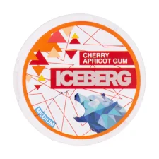 Cherry Apricot Gum Nicotine Pouches by Iceberg