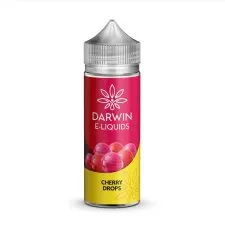 Cherry Drops 100ml Shortfill E-Liquid by Darwin