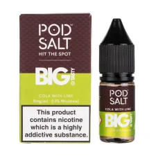 Cola with Lime Nic Salt E-Liquid by Pod Salt