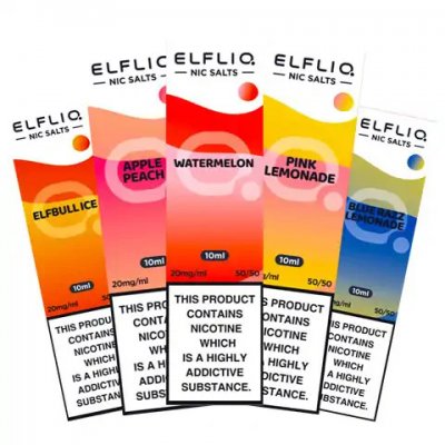 Pack Of 3 ELFLIQ Nic Salt