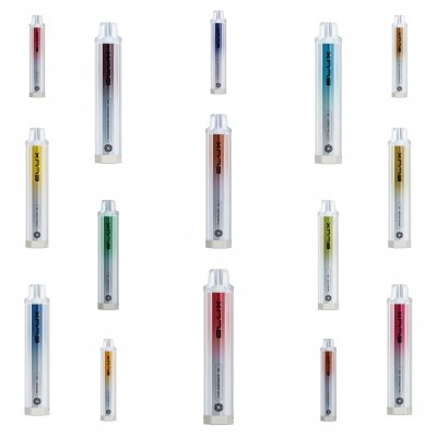 New - Elux Cube Crystal 600 Puffs Disposable Vape - 4.49£ Only