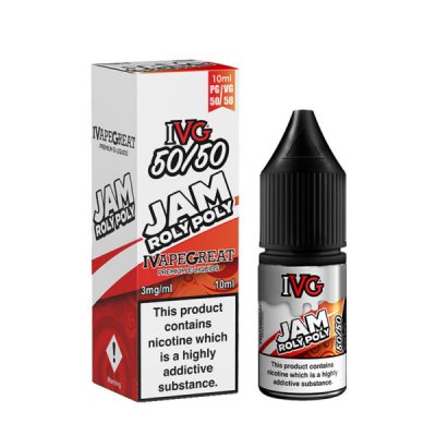 IVG E-Liquid Jam Roly Poly 10ml