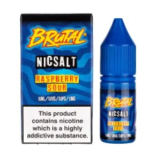 Raspberry Sour 10ml Nic Salt E-Liquid by Brutal