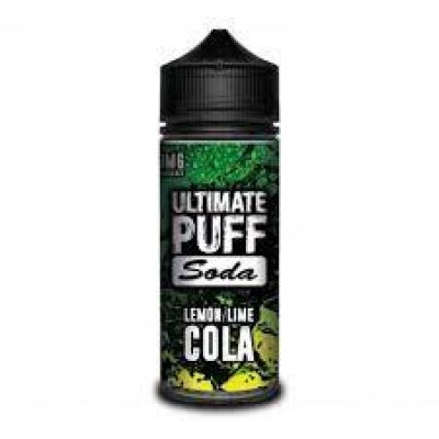 Ultimate Puff Soda Lemon & Lime Cola 100ml