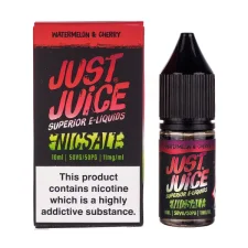 Watermelon & Cherry Nic Salt E-Liquid by Just Juice