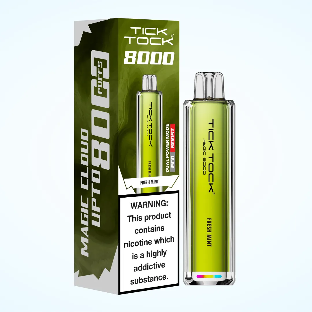 Tick Tock Magic 8000 Puffs Vape | LIMITED EDITION