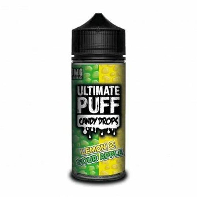 Ultimate Puff Candy Drops E-Liquid Lemon & Sour Apple 100ml