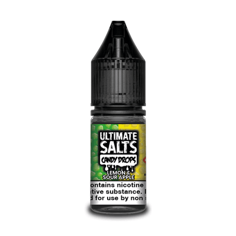 Ultimate Salts Candy Drops Lemon and Sour Apple 10ml