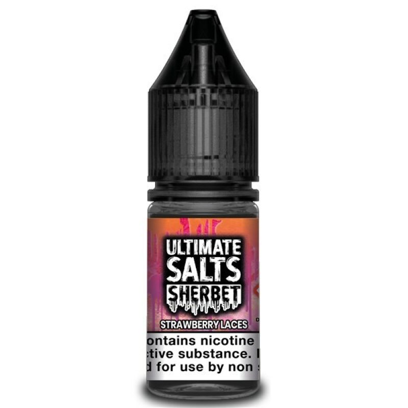 Ultimate Salts Sherbet Strawberry Laces 10ml