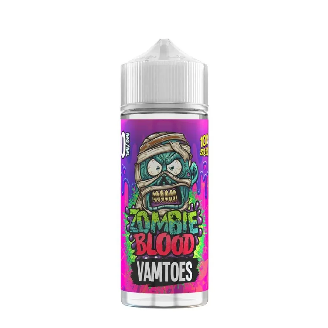 Vamtoes 100ml Shortfill E-Liquid by Zombie Blood