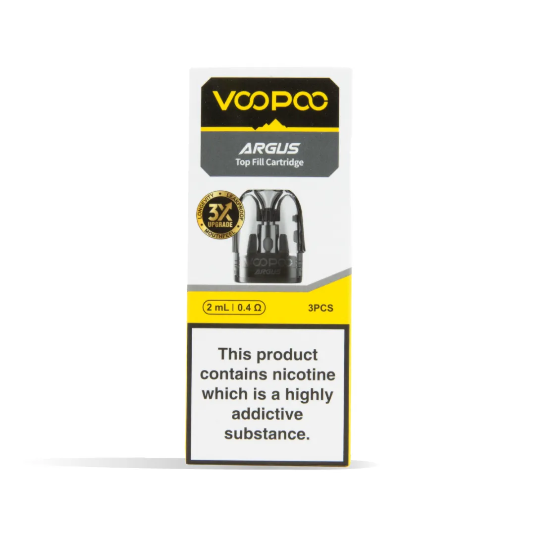 Voopoo Argus Top Fill Cartridge/Pods (PACK OF 3)