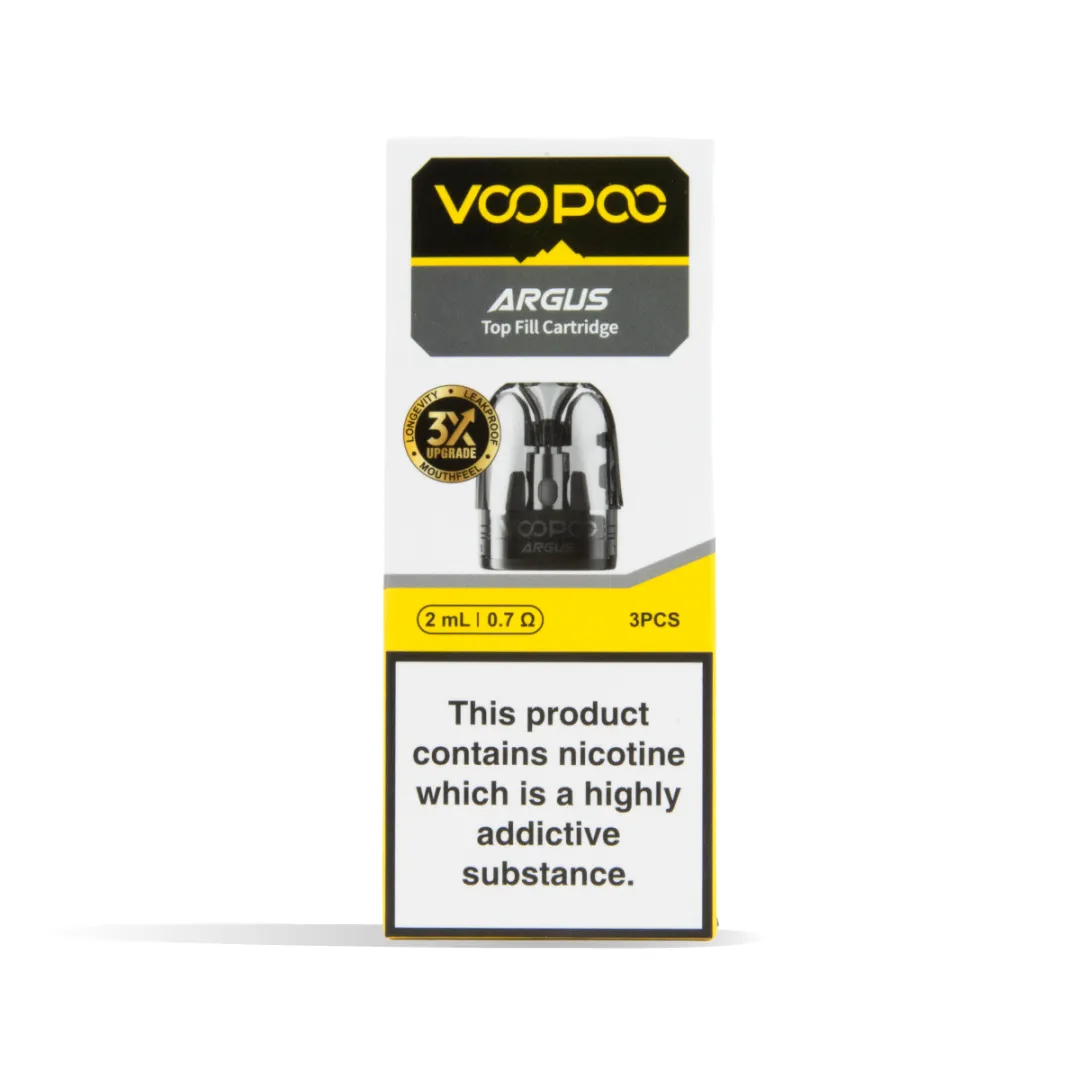 Voopoo Argus Top Fill Cartridge/Pods (PACK OF 3)