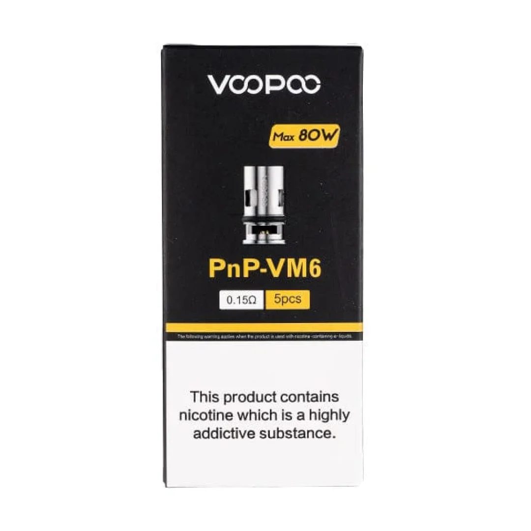 Voopoo PnP Replacement Coils (PACK OF 5)