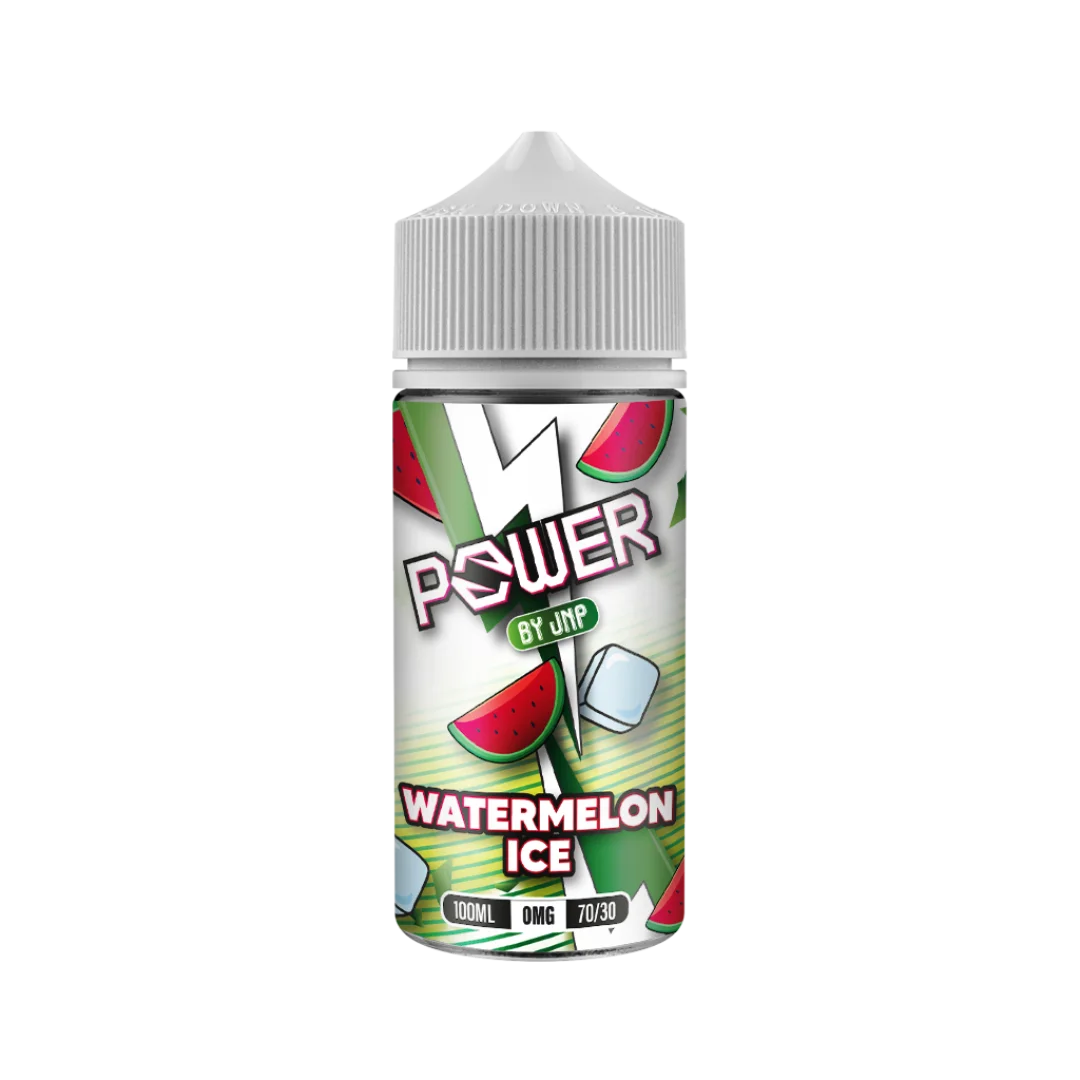 Watermelon Ice 100ml Shortfill E-liquid Power by JNP