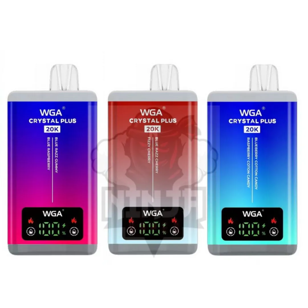 WGA Crystal Plus 20000 Puffs | Only £9.99 | Any 3 for £27