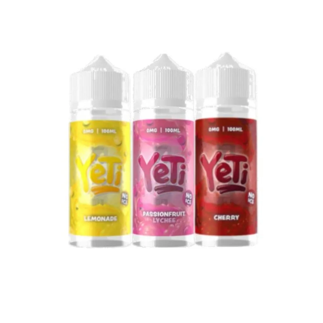 Yeti No Ice 100ml Shortfill E-Liquid