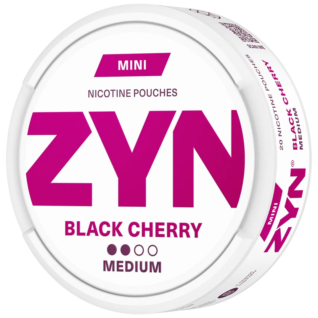 Black Cherry Mini Nicotine Pouches by ZYN