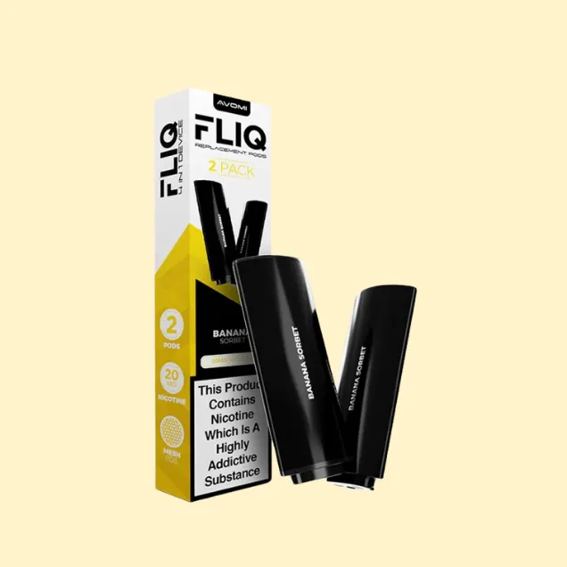 Avomi Fliq Replacement Pods – 20mg Nic Salt – Best Vape Pods UK