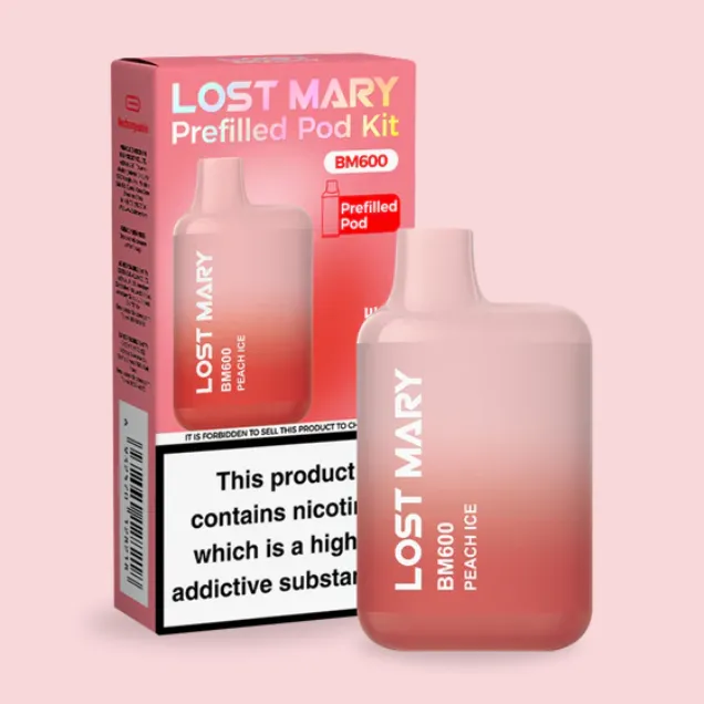 Lost Mary BM600 Disposable Vape Kit - 600 Puffs - 20mg Nicotine