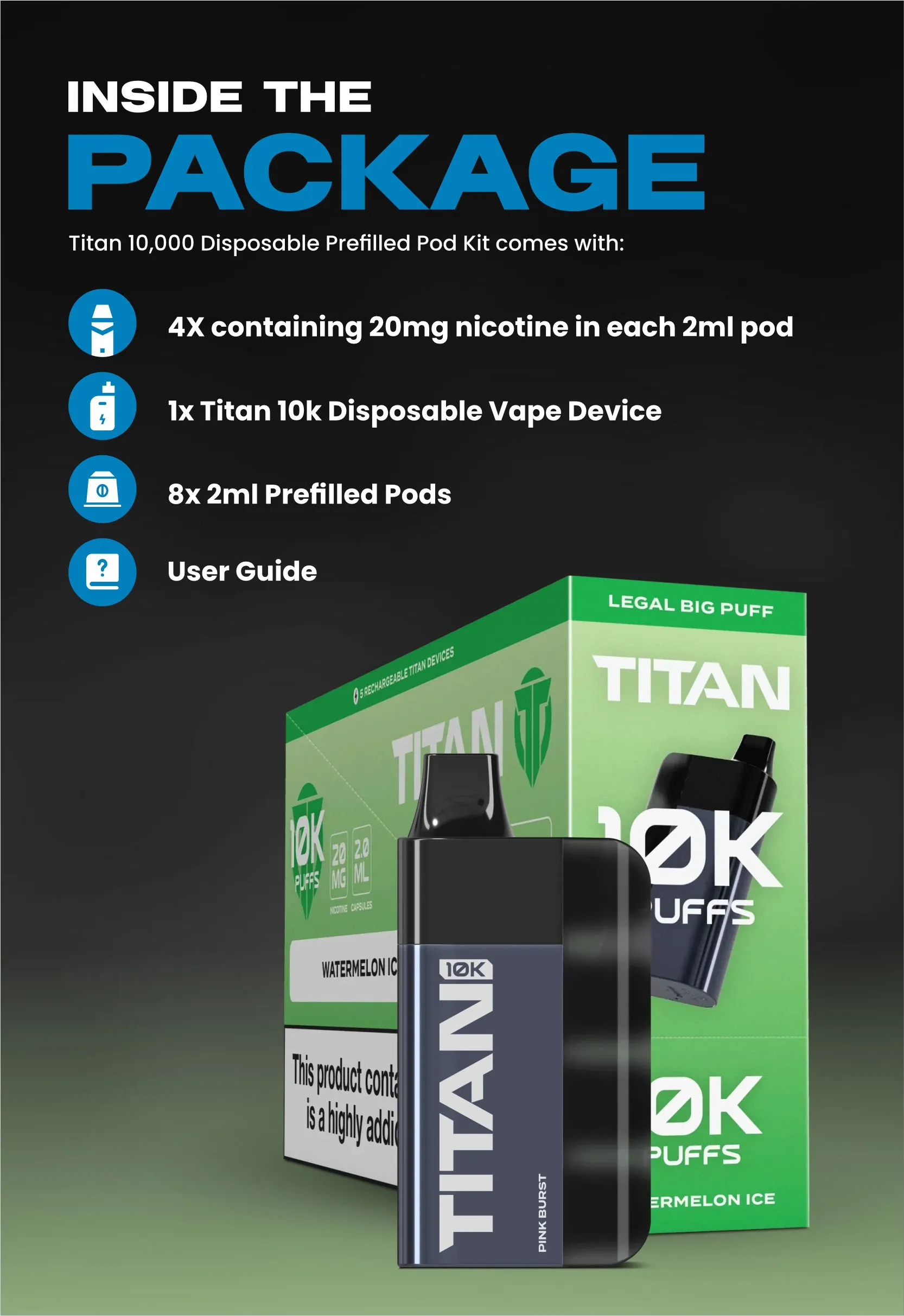 Titan 10000 Prefilled Pod Kit sm 4