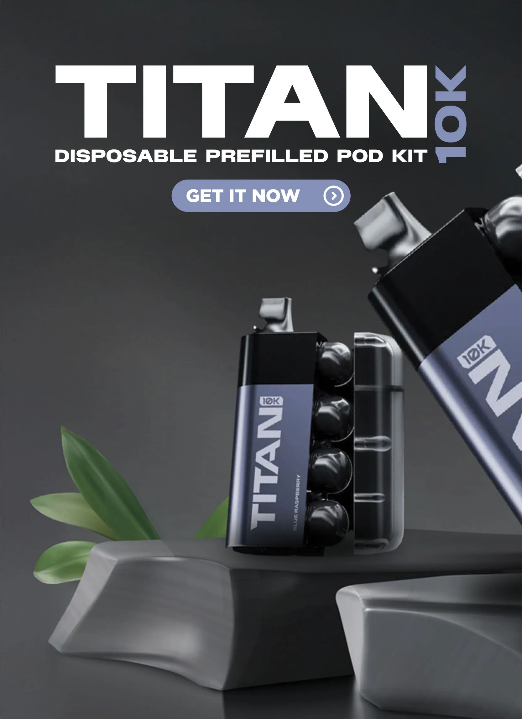 Titan 10000 Prefilled Pod Kit Banner Sm